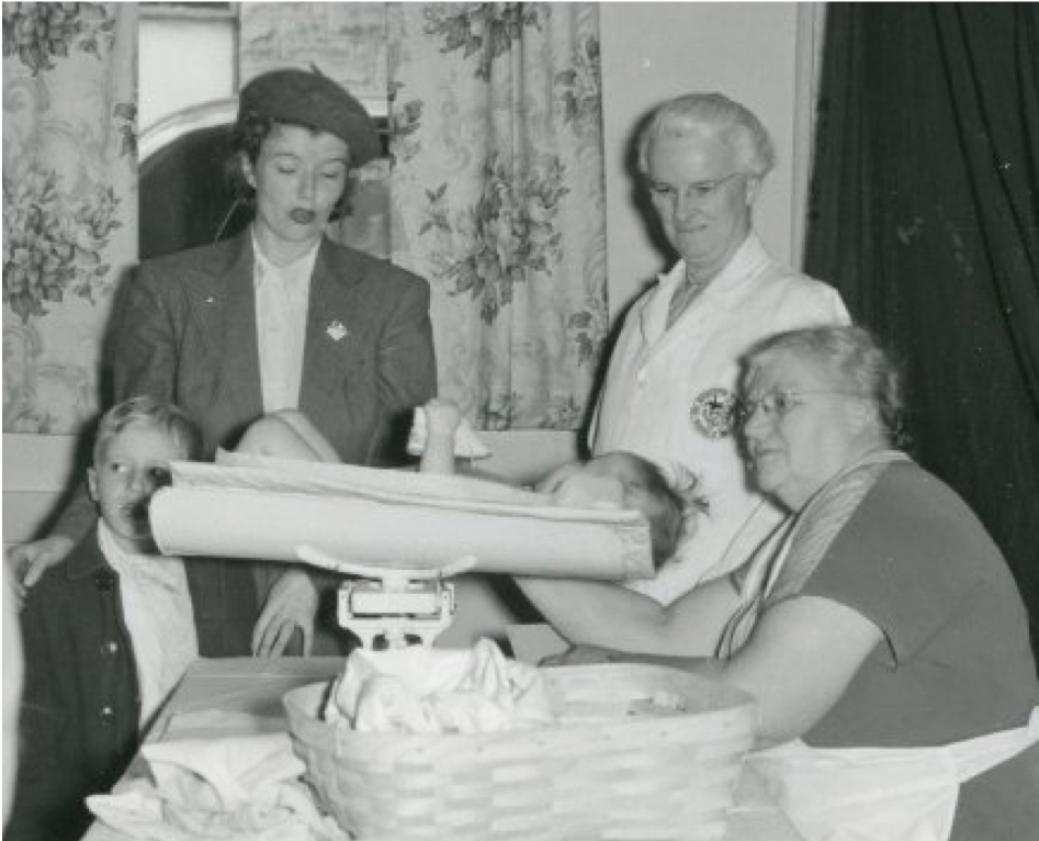 A Child Health Centre in Wellington County run by Public Health