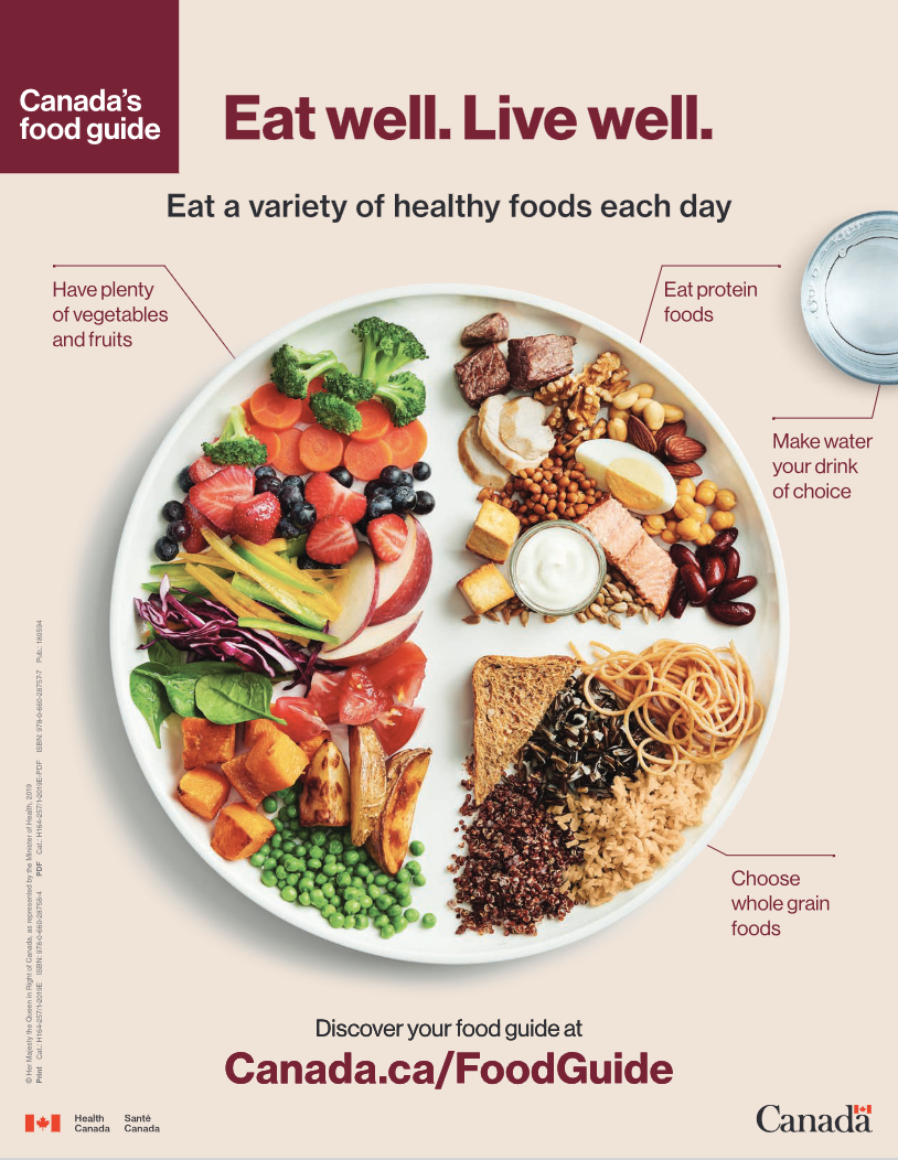 Canada's food guid PDF cover image