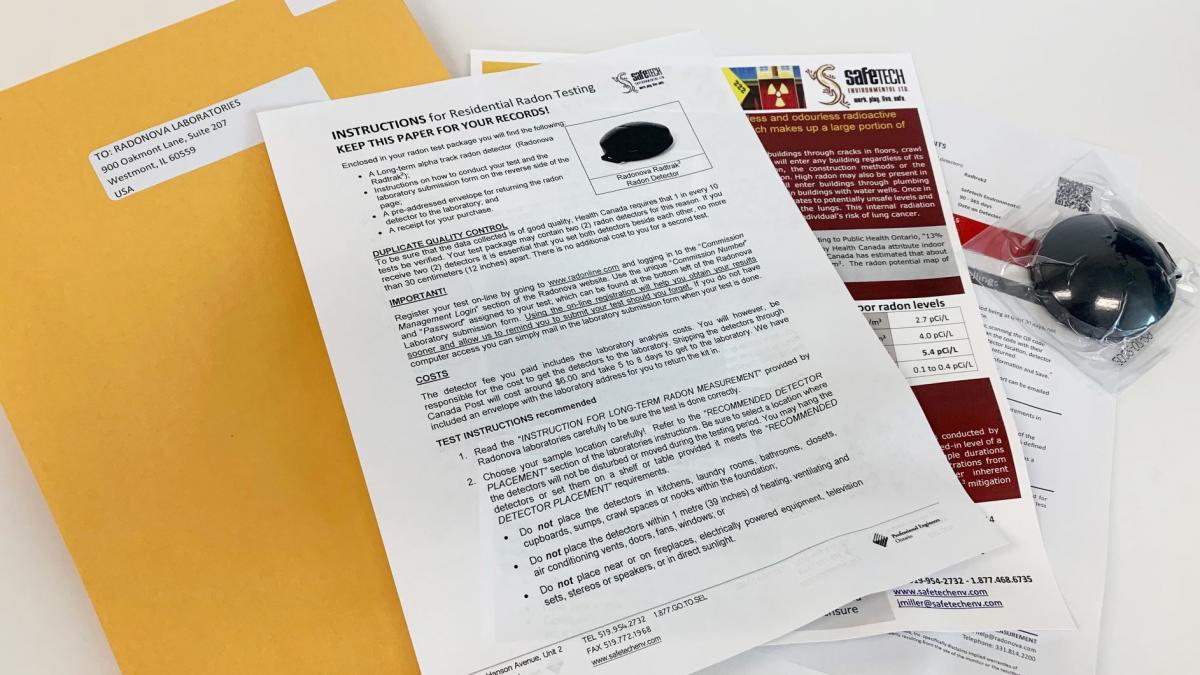 So, you bought a radon test kit. Now what?