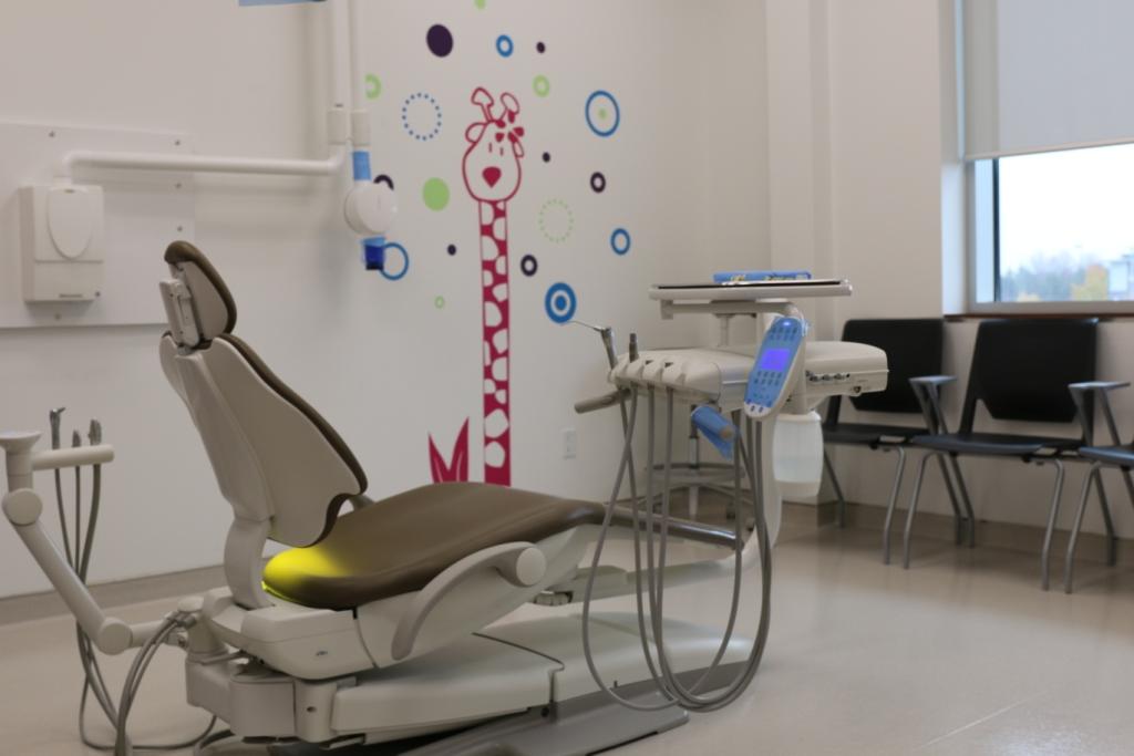 One of the dental rooms at Chancellors Way in Guelph
