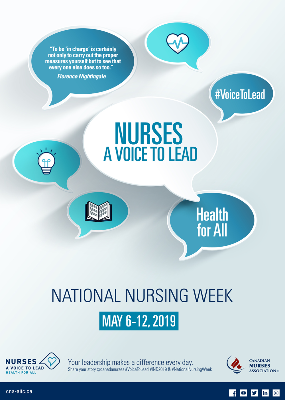 Nurses week logo image