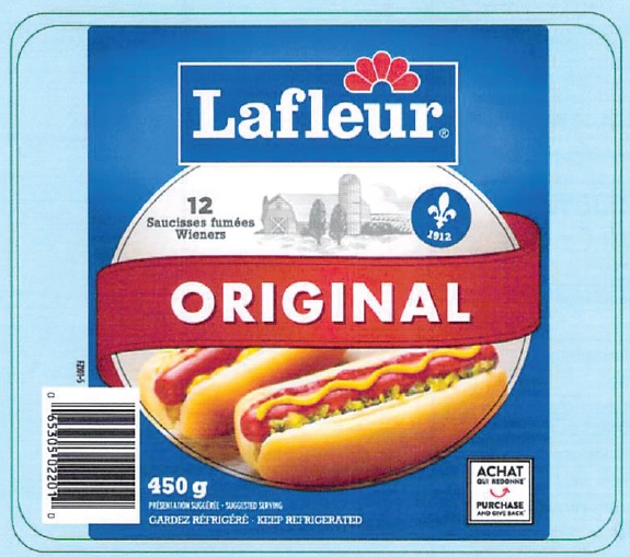 LaFleur weiners - packaging