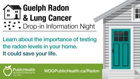 Guelph Radon Clinic poster