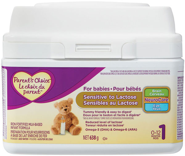 Paren'ts Choice Sensitive to Lactose Infant Formula