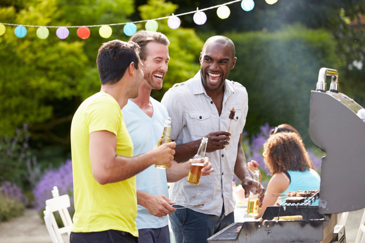 Men drinking