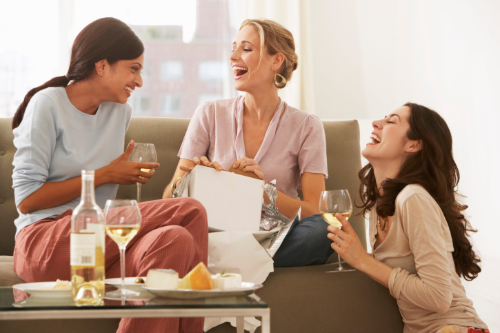 Women drinking