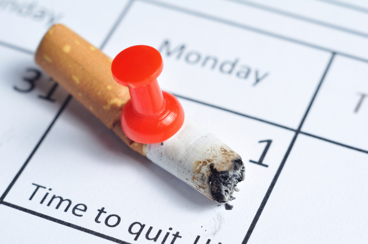 Quit smoking calendar