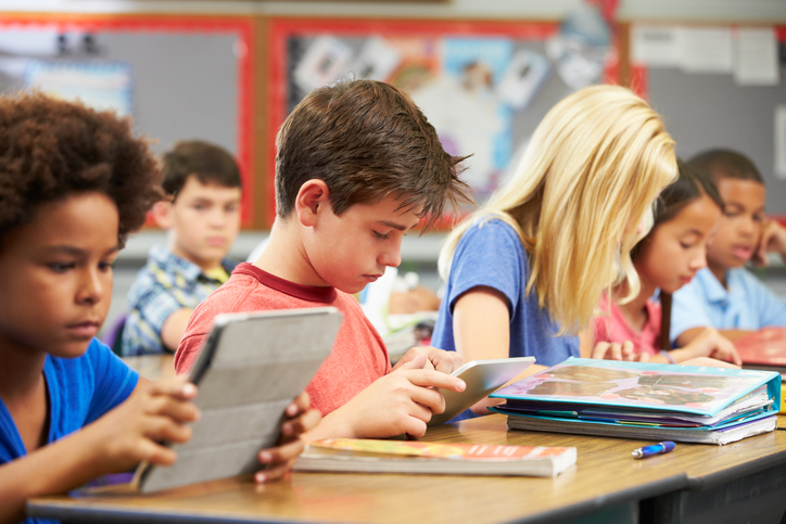 Kids in classroom