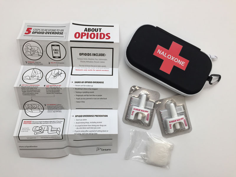 Naloxone kit