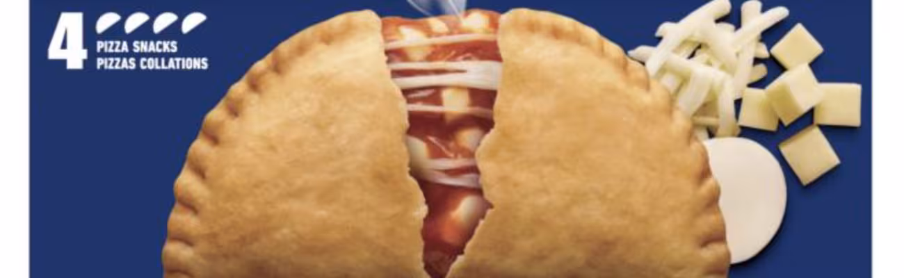 Package of pizza pops