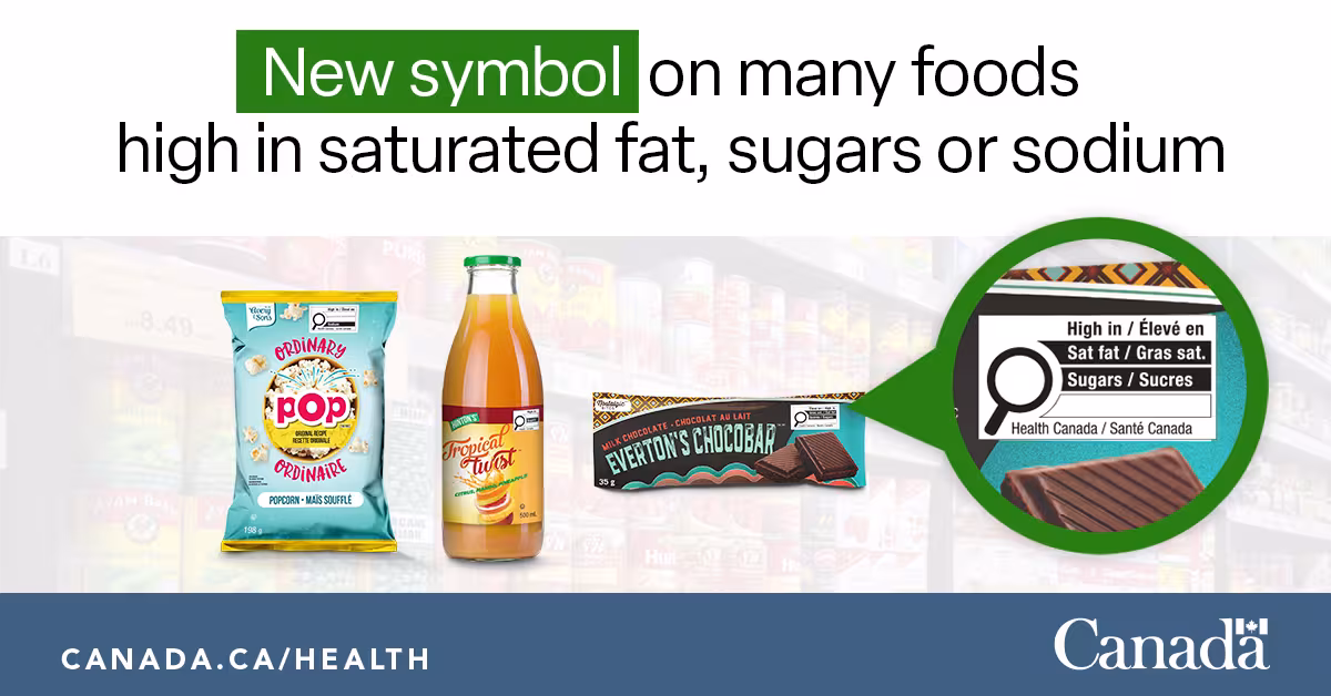Health Canada new food labels