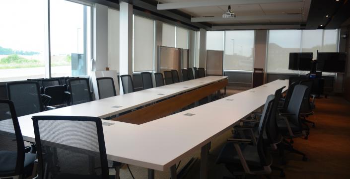 Room where Board of Health meeting is held
