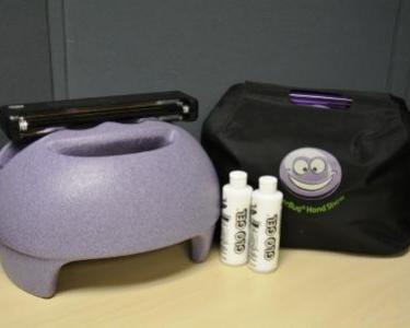Photo of the Glitter Bug hand washing kit