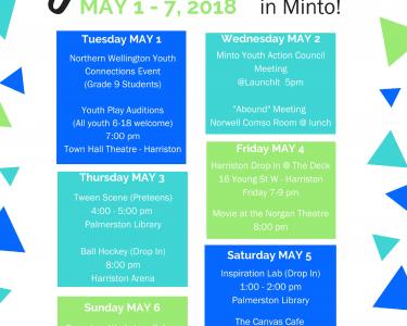 Minto Youth Week Activities Poster