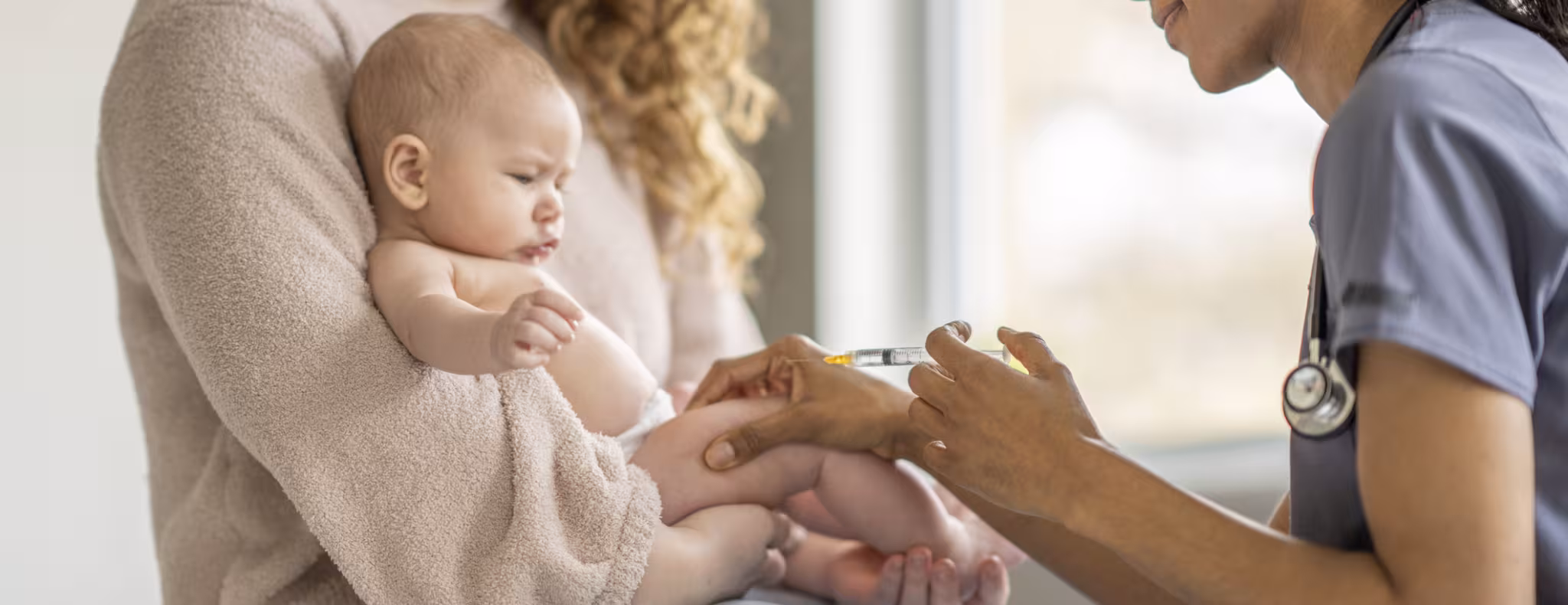 Baby Receiving an Immunization