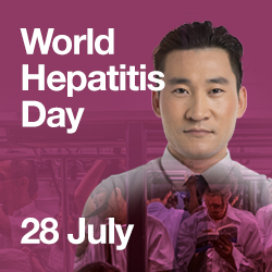 World Hepatitis Day July 28 campaign image